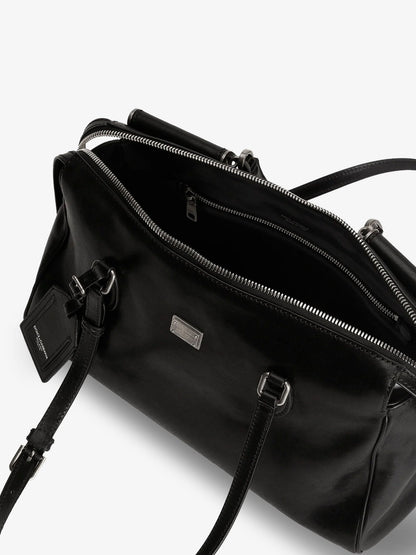 Dolce & Gabbana Women Vittoria Leather Shoulder Bag