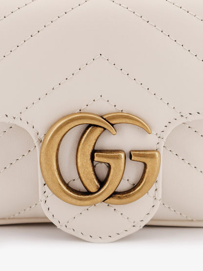 Gucci Women Gg Marmont Matelasse Leather Shoulder Bag