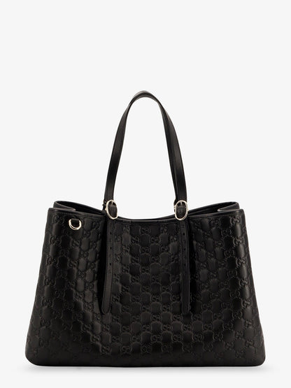 Gucci Women Gg Emblem Leather Shoulder Bag