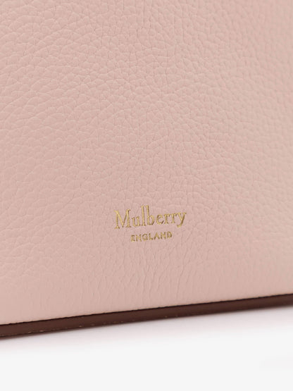 Mulberry Women Leather Bucket Bag With Logo