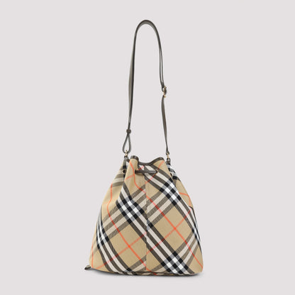 Burberry Medium Drawstring Bucket Shoulder Bag Women