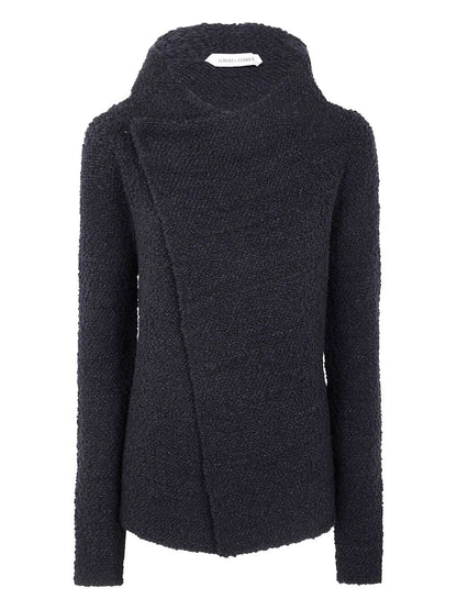Alberta Ferretti Women Boucle Wool Mix Jacket