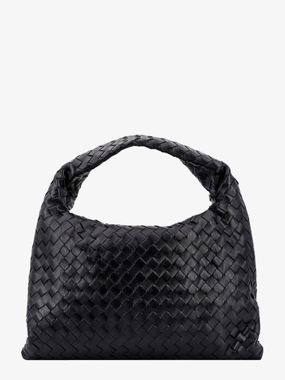 Bottega Veneta Women Hop Leather Shoulder Bag With Intrecciato Motif