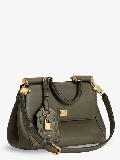 Dolce & Gabbana Women My Sicily Leather Crossbody Bag