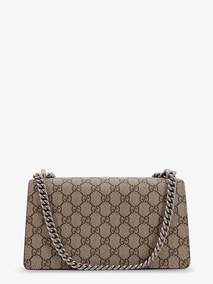 Gucci Women Dionysus Medium Gg Supreme Fabric Crossbody Bag