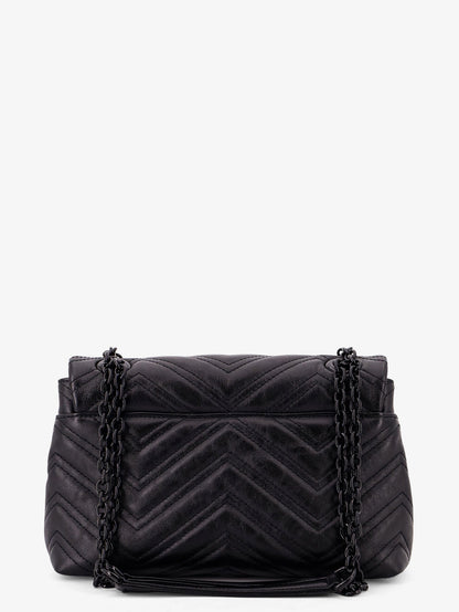 Gucci Women Matelasse Leather Gg Marmont Crossbody Bag