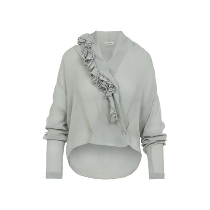 Alberta Ferretti Creponne Blouse Women