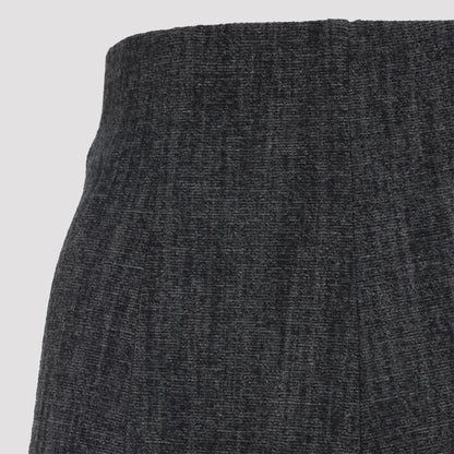 Alberta Ferretti Wool Skinny Pants Women