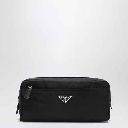 Prada Black Nylon Beauty Case Men