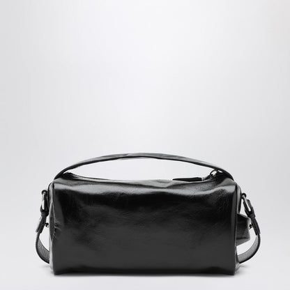 Prada Black Leather Shoulder Bag Men