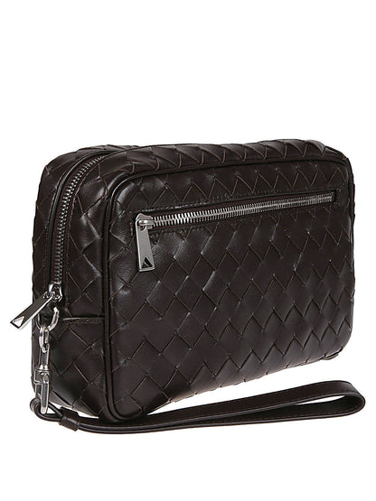 Bottega Veneta Men Pochette Con Logo