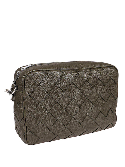 Bottega Veneta Men Leather Shoulder Bag