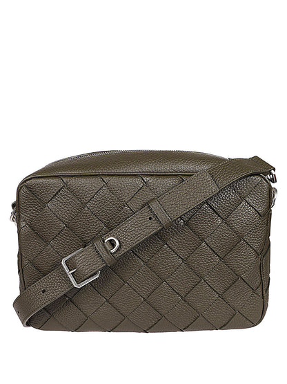 Bottega Veneta Men Leather Shoulder Bag