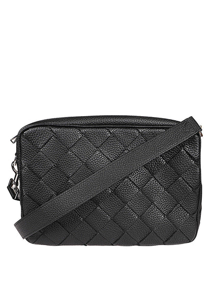 Bottega Veneta Men Leather Shoulder Bag