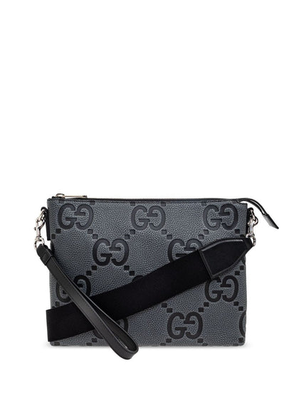 Gucci Men Gg Jumbo Crossbody Bag