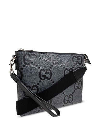 Gucci Men Gg Jumbo Crossbody Bag