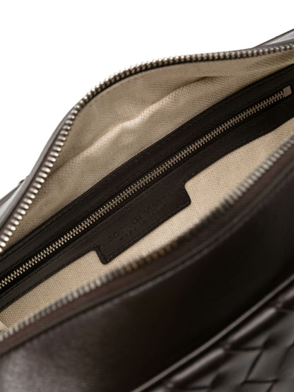 Bottega Veneta Men Woven Camera Bag