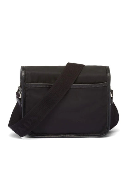 Prada Men Re-Nylon And Saffiano Shoulder Bag