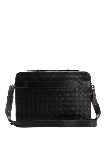 Bottega Veneta Men Slim "Getaway" Business Bag