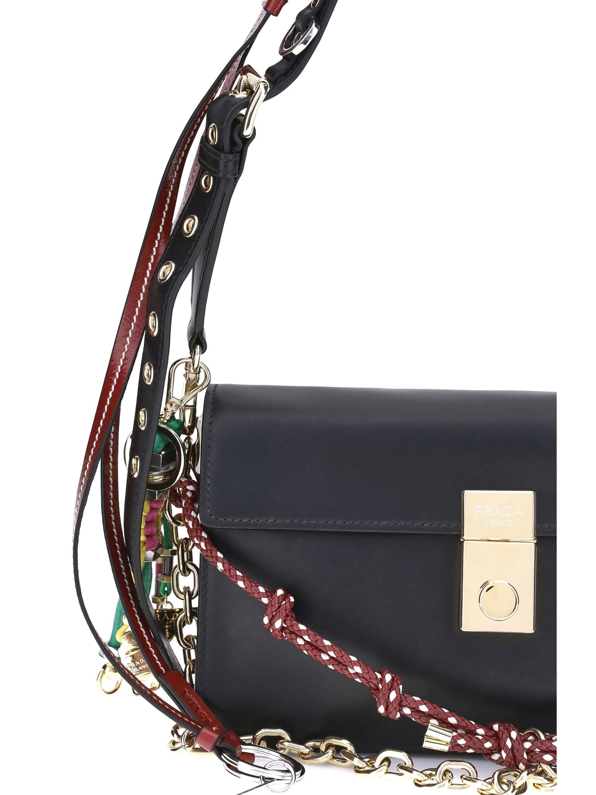 Prada Women Soft Sound Small Shoulder Bag