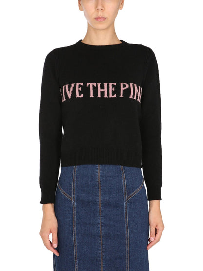 Alberta Ferretti Women Crew Neck Sweater