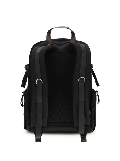 Prada Men Re-Nylon And Leather Speedrock Backpack