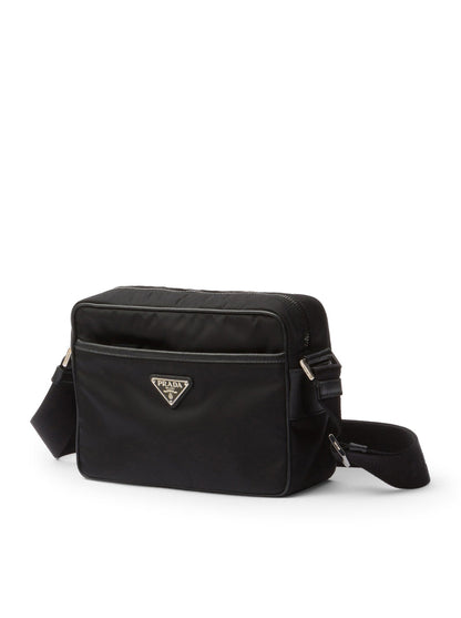 Prada Men Shoulder Bag In Re-Nylon And Saffiano