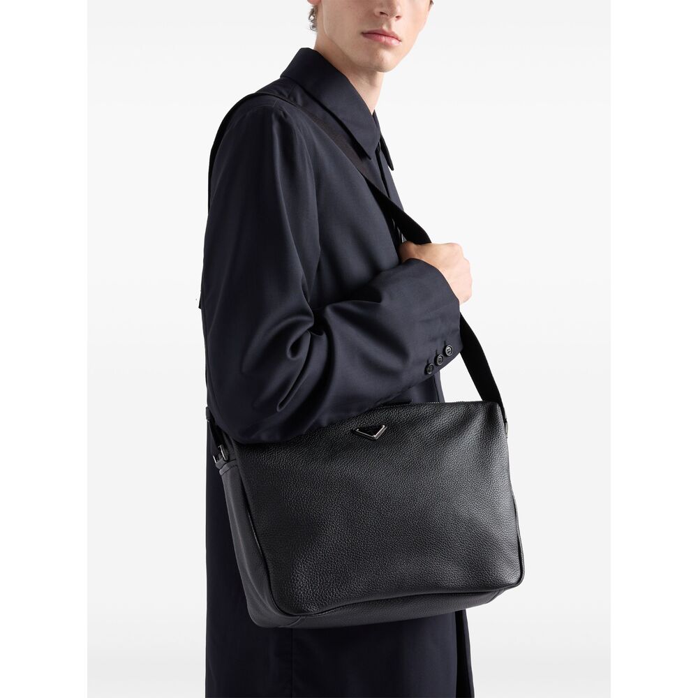 Prada Black Shoulder Bags Men