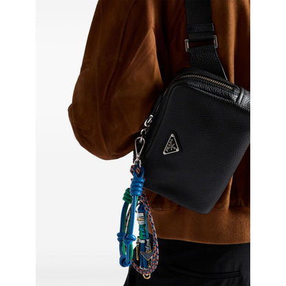 Prada Black Messenger Bags Men