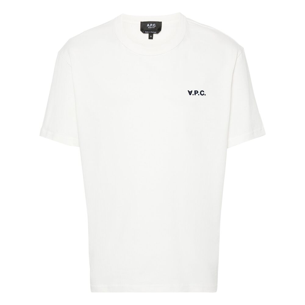 A.P.C. White T-Shirts & Vests - T-Shirts Men