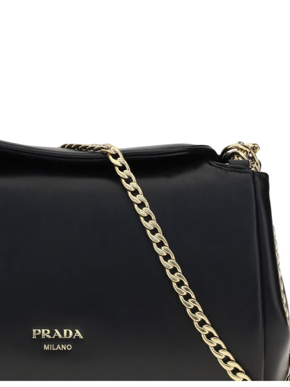 Prada Women Leather Shoulder Bag