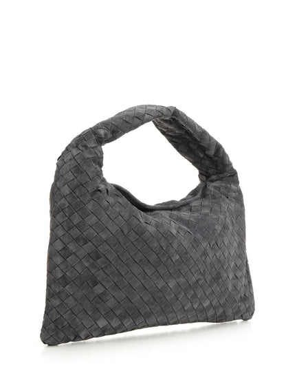 Bottega Veneta Women "Hop" Suede Bag