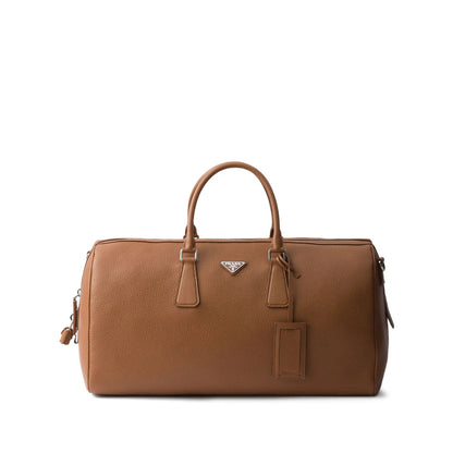 Prada Brown Luggage & Holdalls Men
