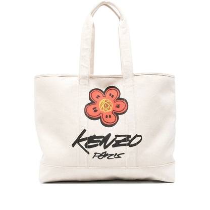 Kenzo Neutrals Tote Bags Women