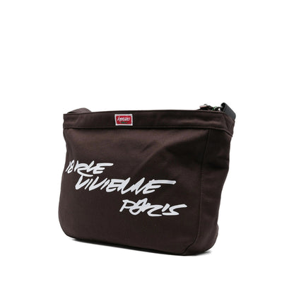 Kenzo Brown Shoulder Bags Men