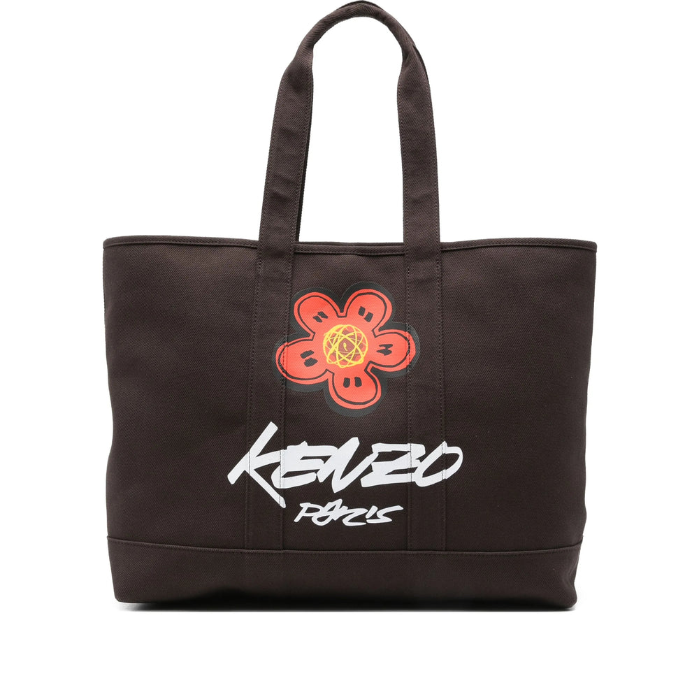 Kenzo Brown Tote Bags Men