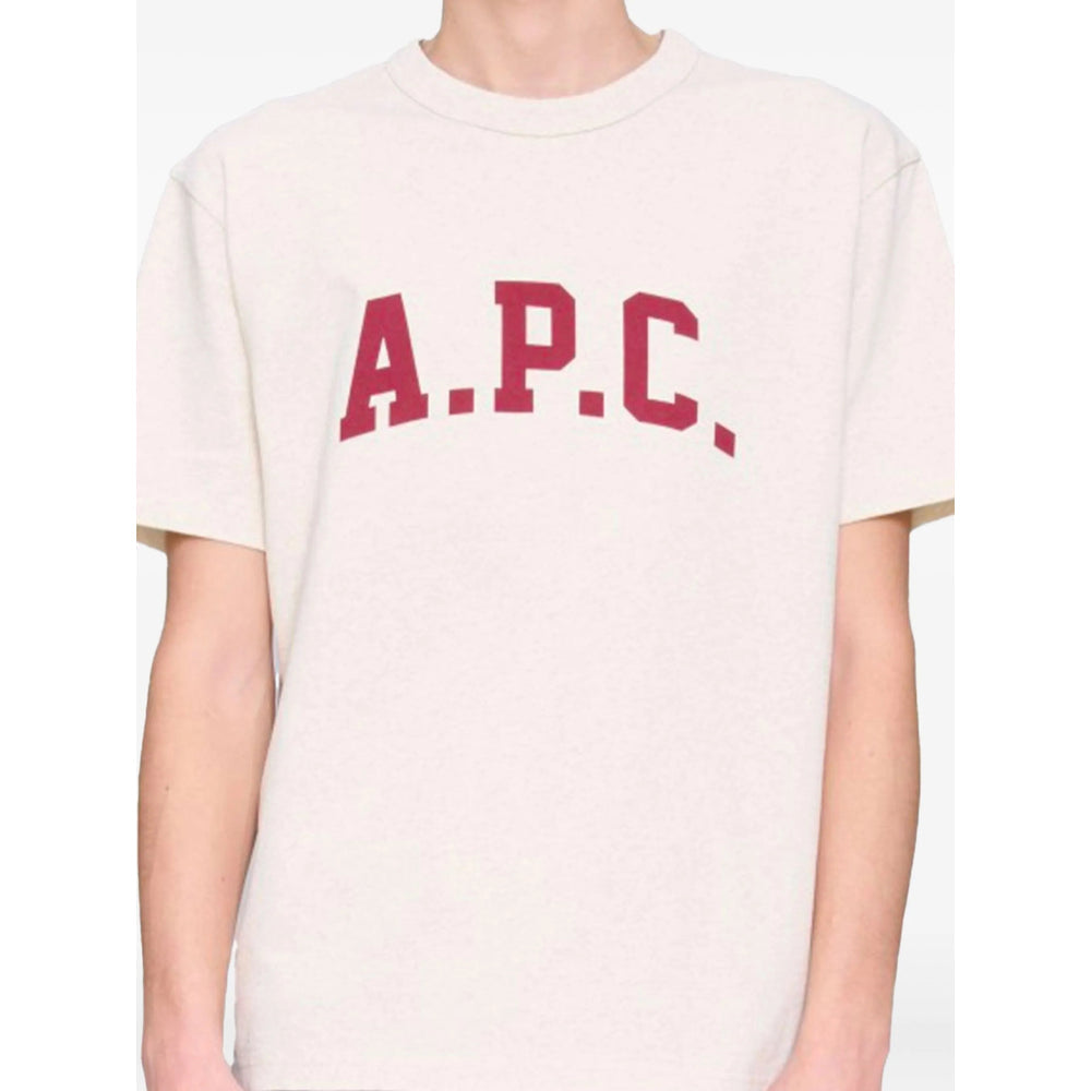 A.P.C. Neutrals T-Shirts & Vests - T-Shirts Men