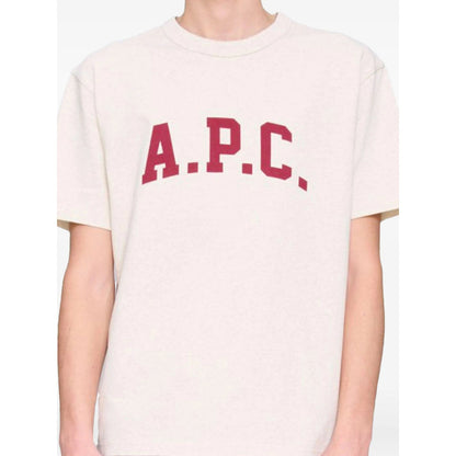 A.P.C. Neutrals T-Shirts & Vests - T-Shirts Men