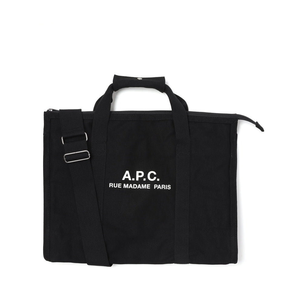 A.P.C. Black Tote Bags Men
