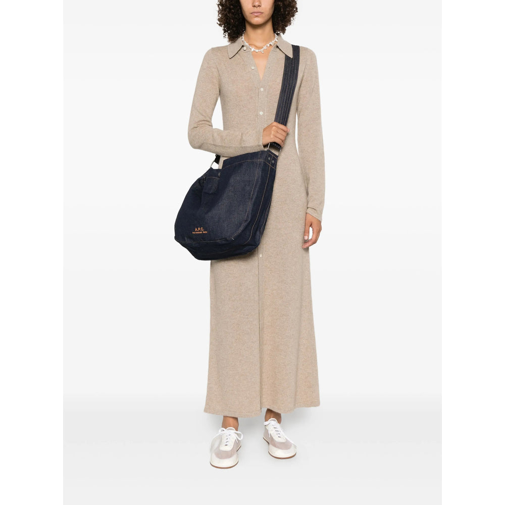 A.P.C. Blue Satchels & Cross Body Bags Women