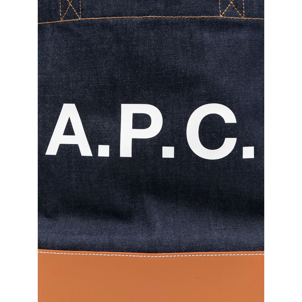 A.P.C. Blue Shoulder Bags Women