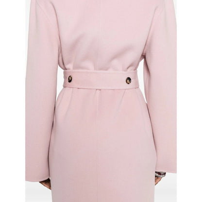 Alberta Ferretti Pink Coats - Single Breasted Coats Women