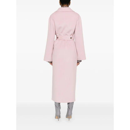 Alberta Ferretti Pink Coats - Single Breasted Coats Women