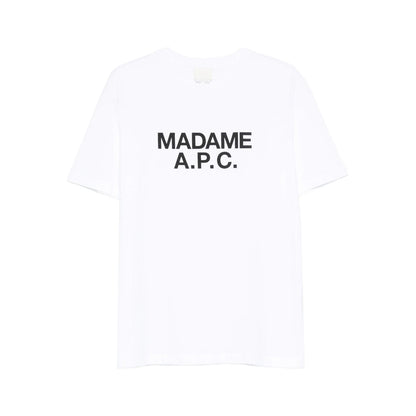 A.P.C. White T-Shirts & Vests - T-Shirts Men