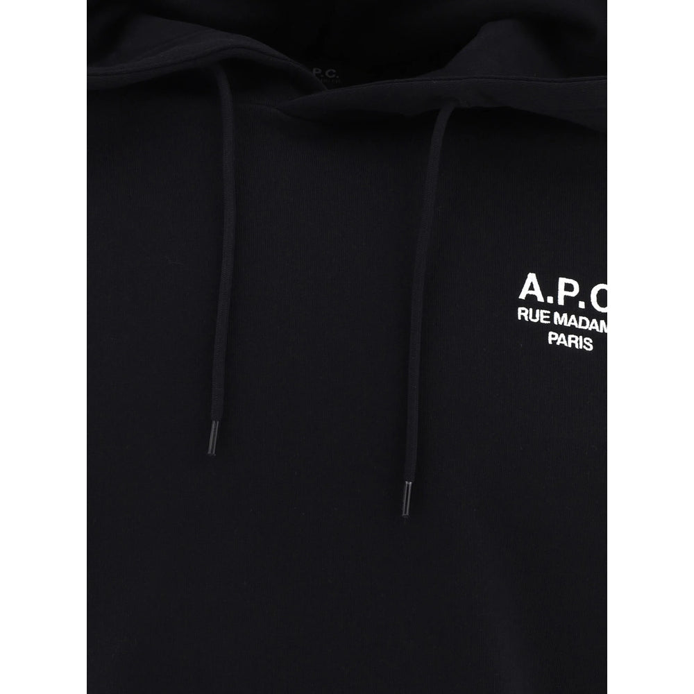 A.P.C. Black Sweaters & Knitwear - Hoodies Men