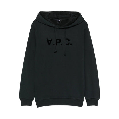 A.P.C. Black Sweaters & Knitwear - Hoodies Men