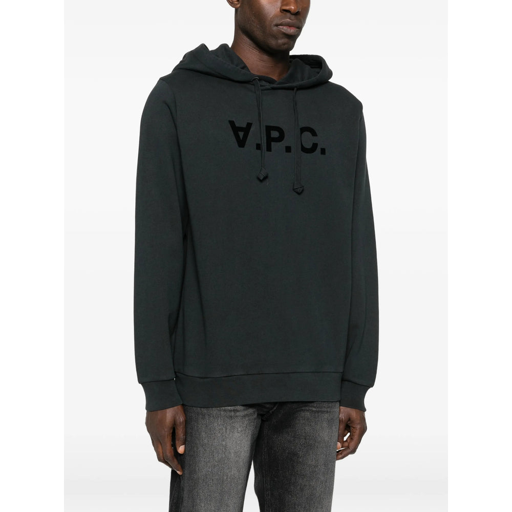 A.P.C. Black Sweaters & Knitwear - Hoodies Men