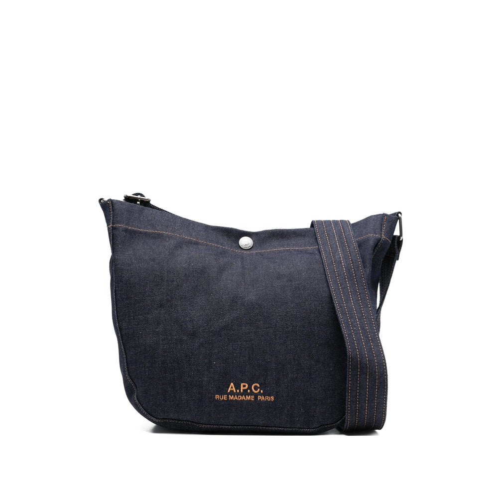 A.P.C. Blue Shoulder Bags Women