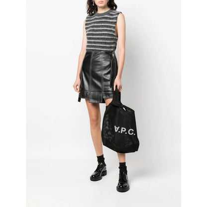 A.P.C. Black Tote Bags Men