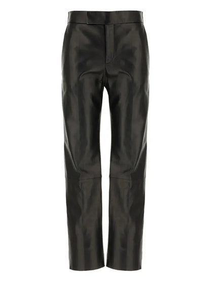 Alberta Ferretti Women Leather Pants